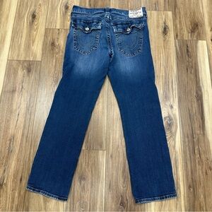 True Religion Ricky Flap Relaxed Straight Jeans, 34x32
